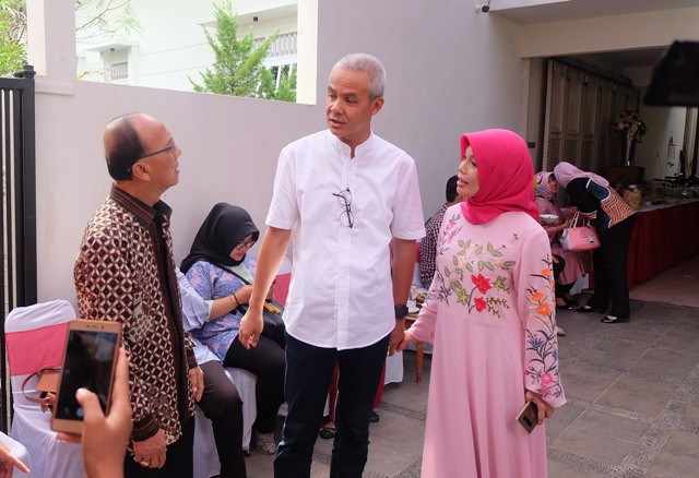 Ganjar Ingin Tim Pemenangannya Kerja Lebih Keras Lagi