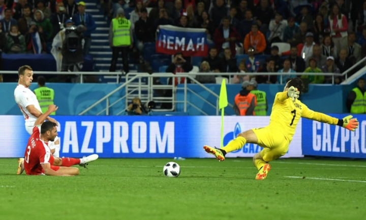 Gol Telat Shaqiri Bantu Swiss Taklukkan Serbia