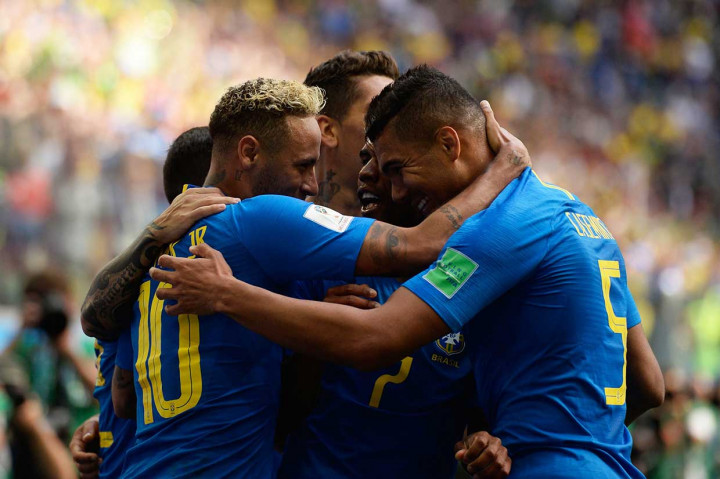 Brasil Singkirkan Kosta Rika