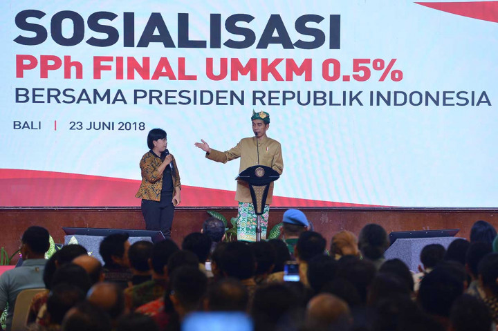 Jokowi: UMKM Harus Konsisten Manfaatkan PPh 0,5%