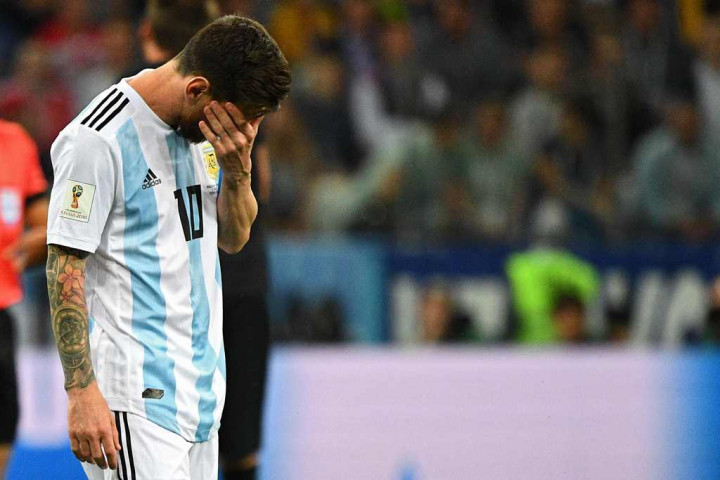 Argentina Kalah, Fan Messi Minggat dan Tulis Pesan Bunuh Diri