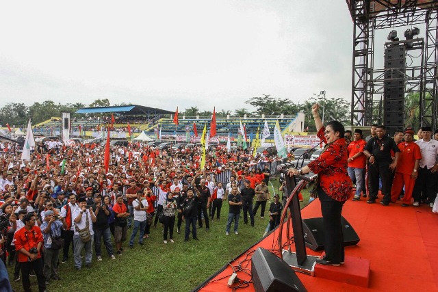 Megawati Serukan Masyarakat Sumut Cerdas Pilih Pemimpin