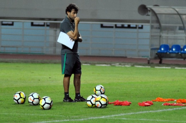Pelatih timnas Indonesia U-23 Luis Milla (Foto: Dok. Antara)