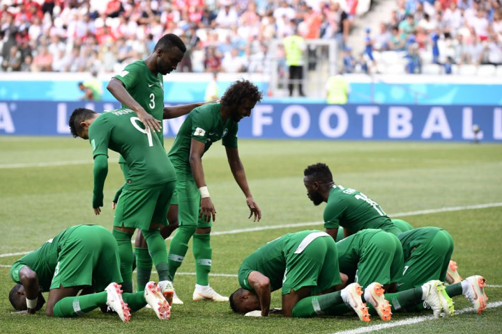 Gol Al Dawsari di Detik Akhir Antar Arab Saudi Kalahkan Mesir