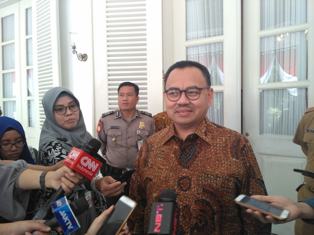 Jelang Pilkada, Sudirman Said Main ke Kantor Anies