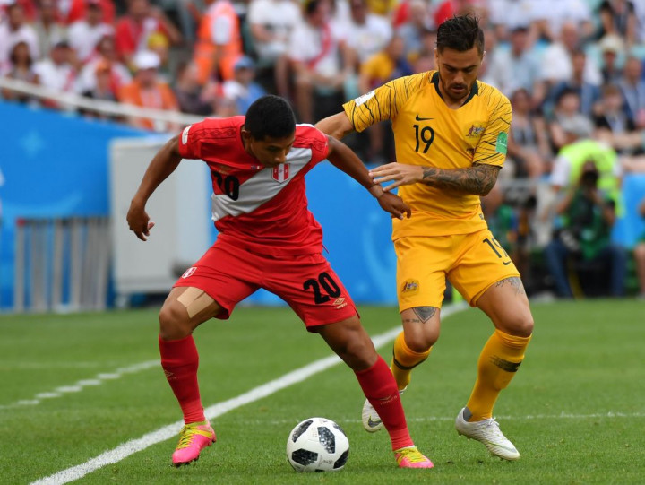 Babak I: Australia Tertinggal dari Peru