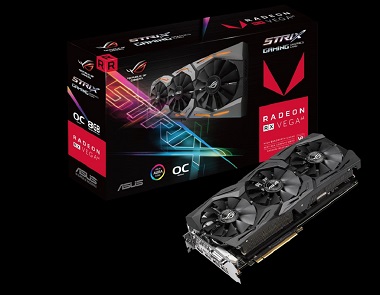 ASUS ROG Strix RX Vega 64 O8G Gaming, Desain Sama Beda Performa