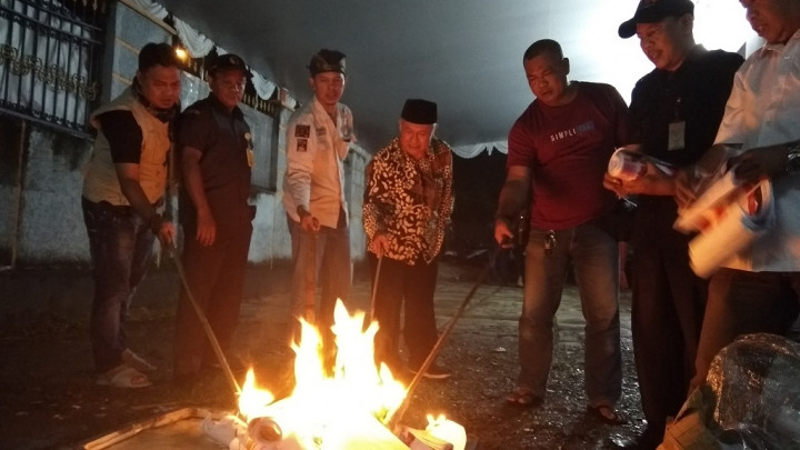 KPU Bogor Musnahkan 632 Surat Suara Rusak