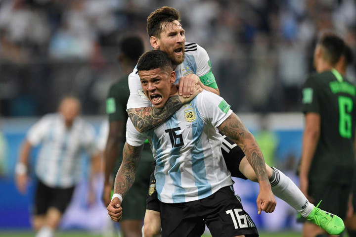 Argentina Lolos ke 16 Besar Piala Dunia