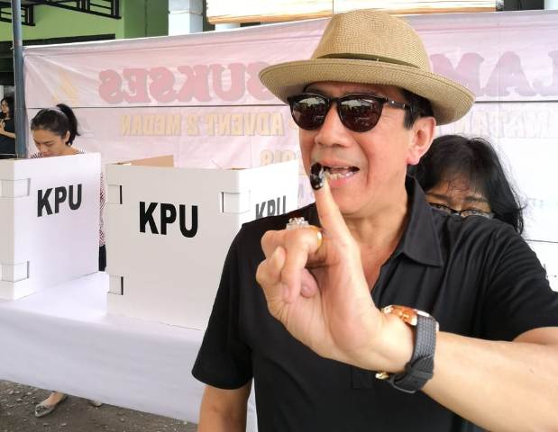 Menkum HAM Pulang Kampung Demi <i>Nyoblos’</i>