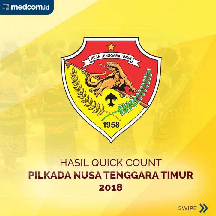 Hasil Hitung Cepat Pilkada Nusa Tenggara Timur 2018