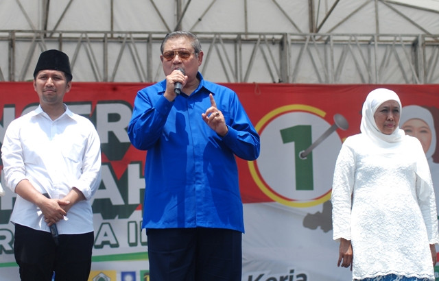 SBY Minta Khofifah Rangkul Semua Warga Jatim
