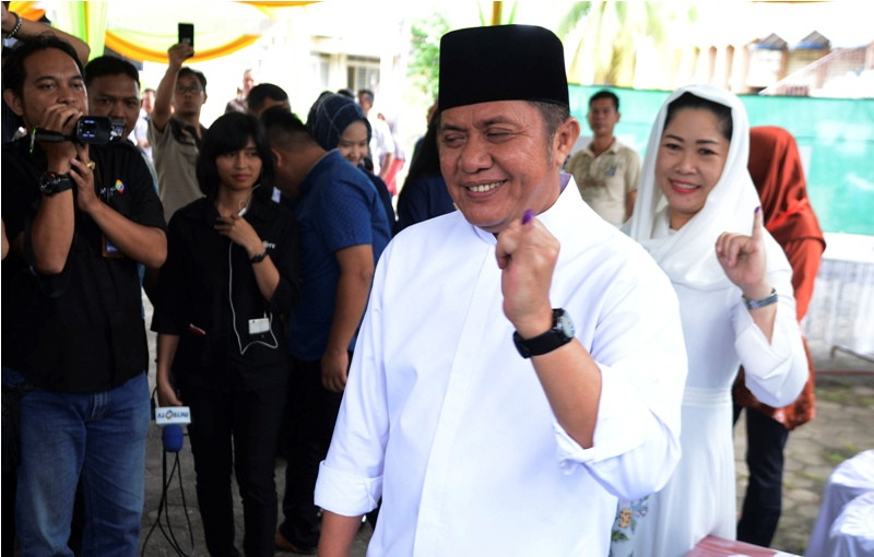 Herman-Mawardi Unggul di Sumsel