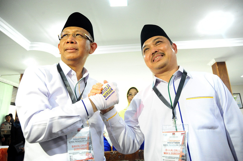 SutarmidjiRia Norsan Unggul Sementara di Pilgub Kalbar