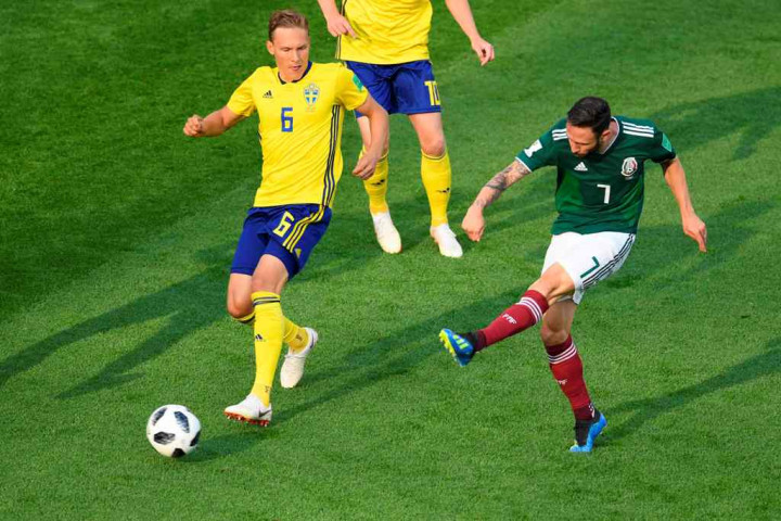 Dicukur Swedia, Meksiko Tetap Lolos 16 Besar Piala Dunia 2018