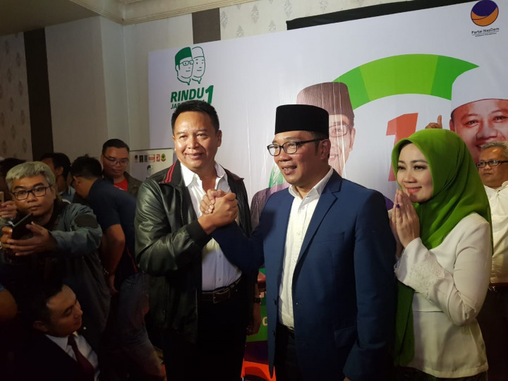Kang Hasan Ucapkan Selamat ke Ridwan Kamil