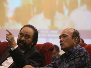 Surya Paloh Kaget Herman-Mawardi Unggul di Sumsel