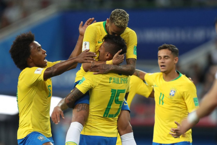 Bekap Serbia, Brasil Jumpa Meksiko di 16-Besar