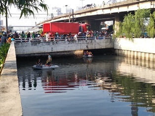 Pencarian Buaya di Kali Grogol Dilanjutkan Kamis Pagi