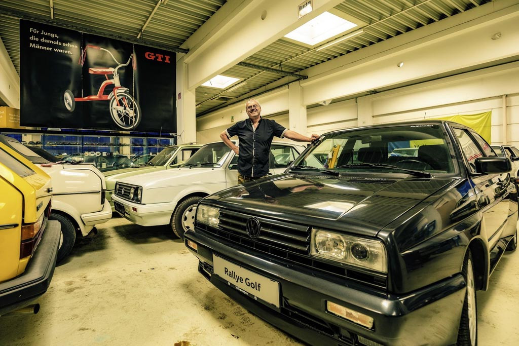 Josef Juza punya kegemaran mengumpulkan Golf sejak tahun 1990an. Carscoops