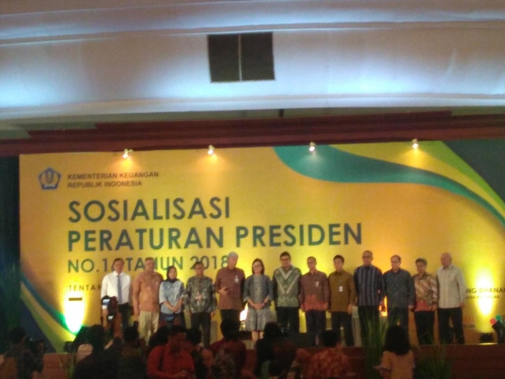 Sri Mulyani Sosialisasi Aturan Pengadaan Barang dan Jasa