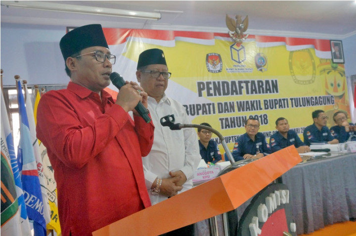 Tahanan KPK Unggul di Pilkada Tulungagung
