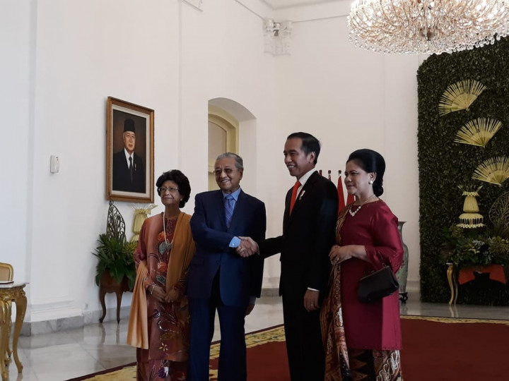 Presiden Jokowi Terima Kunjungan PM Malaysia di Istana Bogor