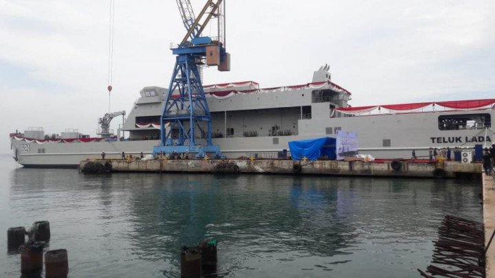 KRI Teluk Lada 521 Perkuat Armada TNI AL