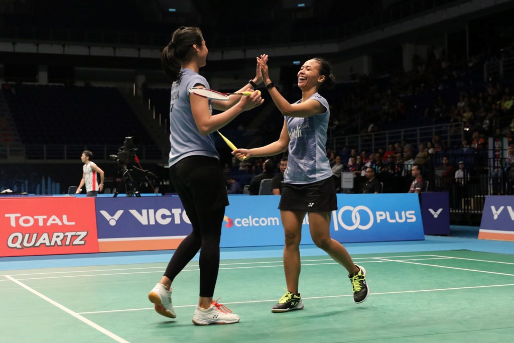 Rizki Amelia Pradipta/Della Destiara Haris. (Foto: Humas PBSI)