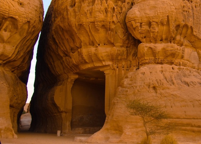 Warisan nasional  Arab Saudi Madain Saleh--Foto:Istimewa