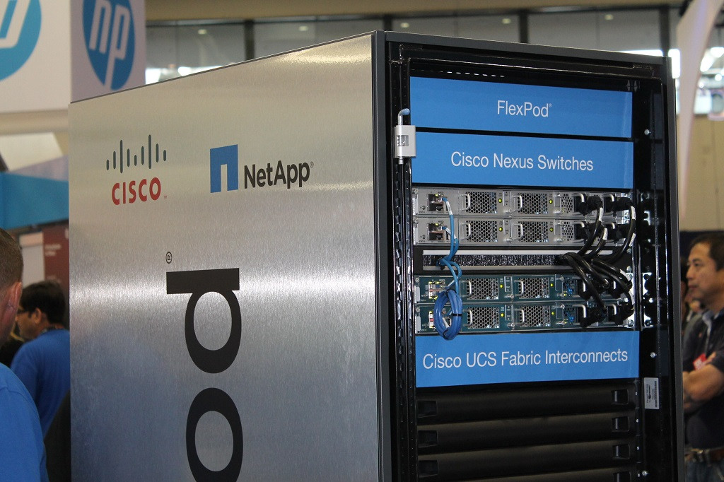 Perangkat solusi FlexPod kolaborasi Cisco dan NetApp.