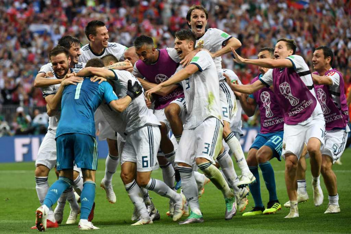 Stadion Luzhniki Bawa Keberuntungan untuk Rusia