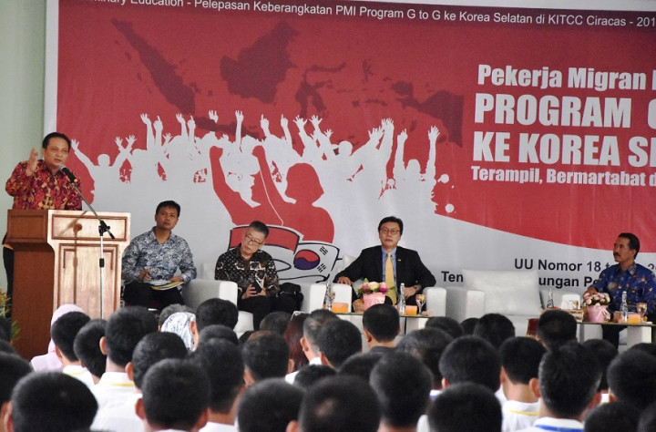 BNP2TKI Berangkatkan 382 PMI ke Korea Selatan