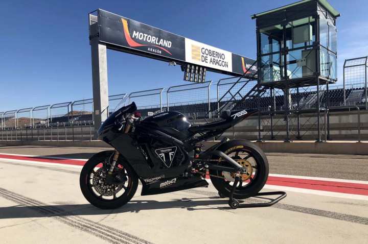 Triumph Jajal Mesin Spek Moto2