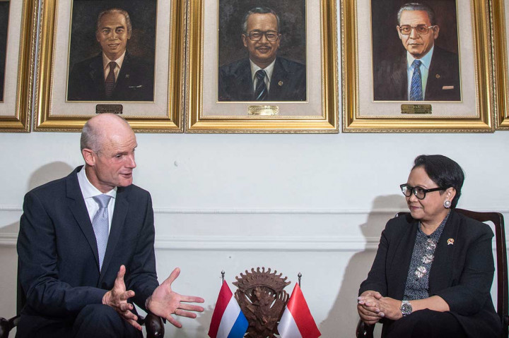 Retno Marsudi Terima Menlu Belanda