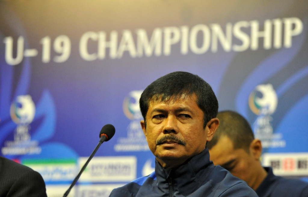 Pelatih Timnas Indonesia U-19 Indra Sjafri (ANTARA FOTO/Andika Wahyu)