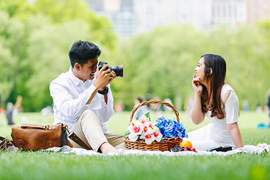 Tasya Kamila dan Randi Bachtiar Abadikan Momen Pra-nikah di New York