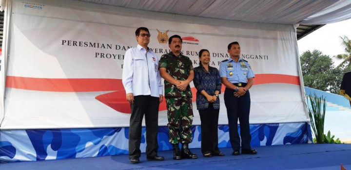 TNI Punya Rumah Dinas Baru