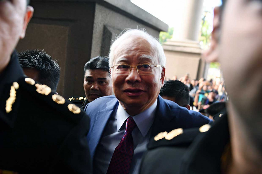 Najib Razak Tiba di Pengadilan