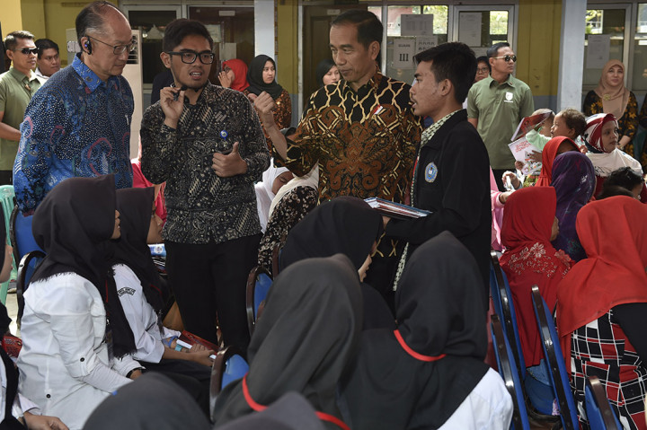 Jokowi Ajak Presiden Bank Dunia Blusukan