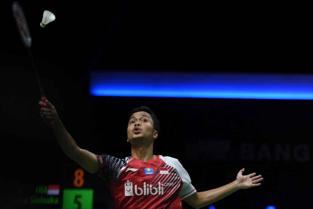 Anthony Sinisuka Ginting (Foto: ANTARA FOTO/Puspa Perwitasari)