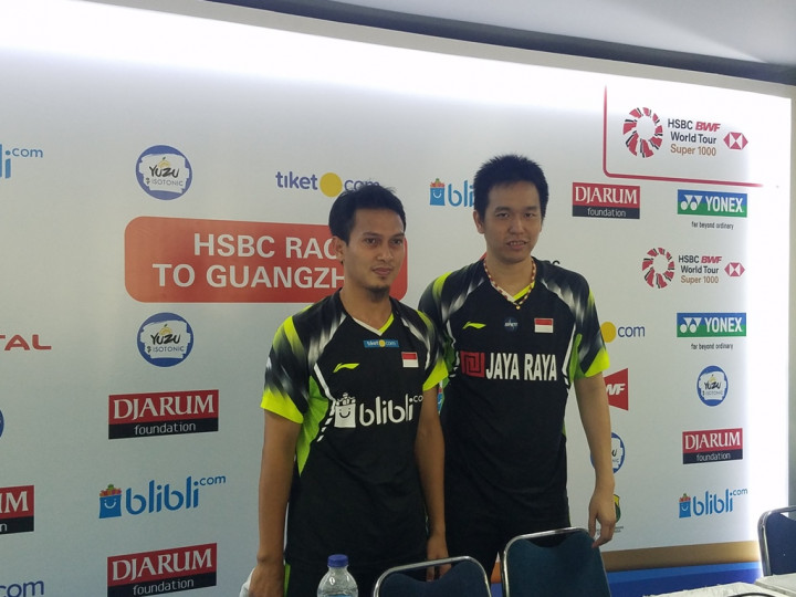 Ahsan/Hendra Akui Kalah Kelas dari Marcus/Kevin