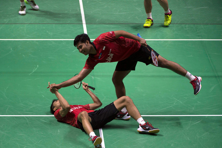 Kalahkan Tiongkok, Ricky/Angga Genggam Tiket Babak Kedua