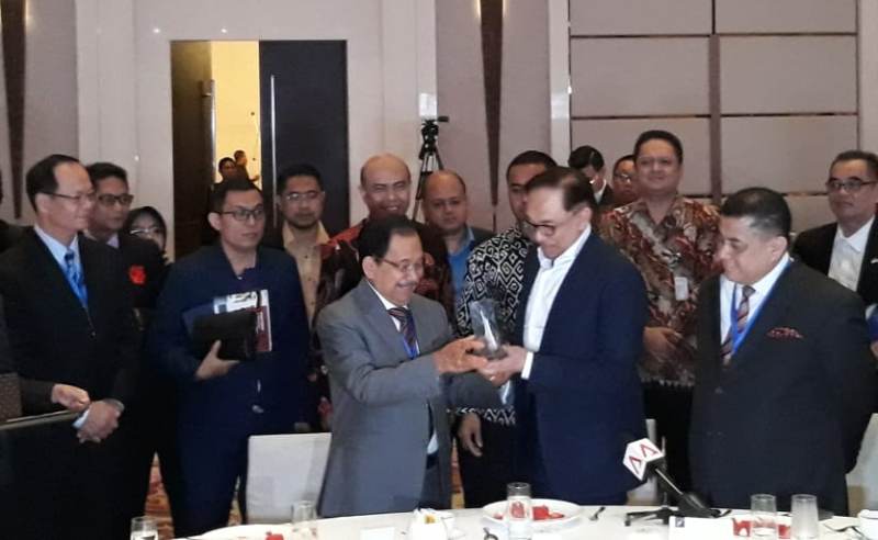 Anwar Ibrahim dalam Forum Kepemimpinan ECGL di Jakarta, Rabu 4 Juli 2018. (Foto: Marcheilla Ariesta).