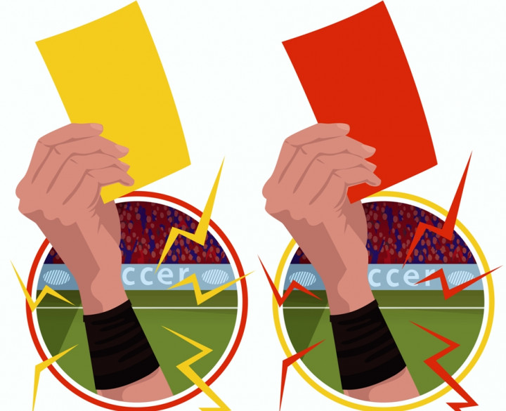 Diari Piala Dunia: Regulasi Kartu Kuning & Merah Pertama Diberlakukan