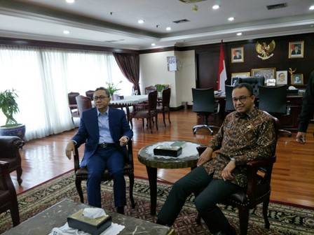 Anies Bahas Reklamasi dengan Zulkifli Hasan