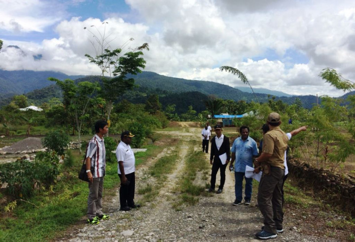Ditjen PDT Survei Lokasi Pembangunan Jalan Strategis di Kabupaten Yalimo