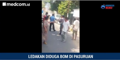 Ledakan Diduga Bom Terjadi di Pasuruan