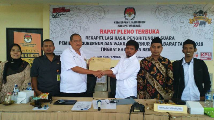 Sudrajat-Syaikhu Menang di Kabupaten Bekasi