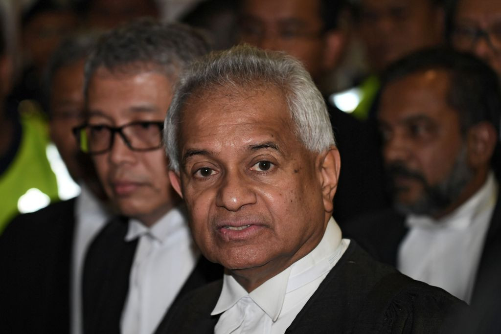 Jaksa Agung Malaysia, Tommy Thomas. (Foto: AFP)